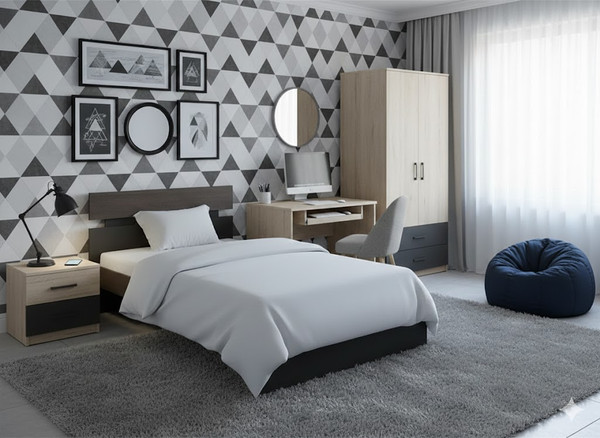 Односпальная кровать Proson Milton 80x200