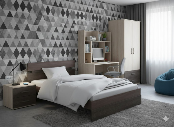 Односпальная кровать Proson Milton 80x200