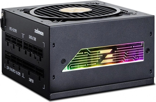 Блок питания для компьютера Zalman TeraMax II 850W ZM850-TMX2 VIEW - фото