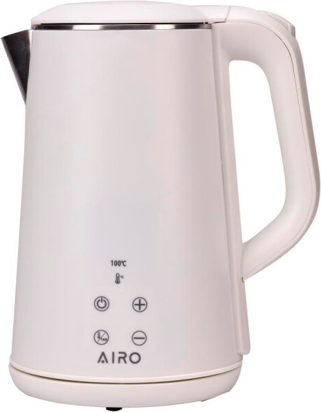 Электрочайник Airo PM1515S c термоконтроллером (белый) - фото