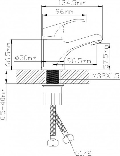 Смеситель Wisent WP10444