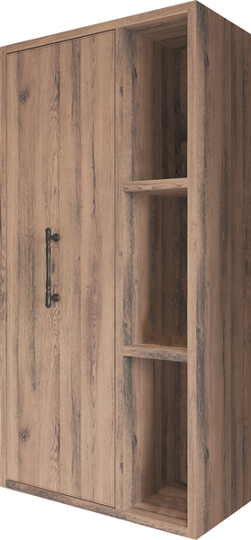 Шкаф-полупенал для ванной ЗОВ Дион-Анталья Aplow