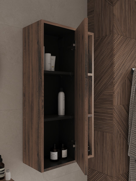 Шкаф-полупенал для ванной ЗОВ Дион-Анталья Aplow