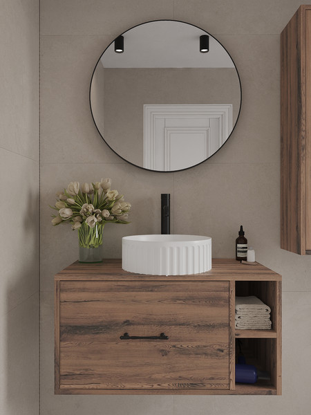 Тумба под умывальник ЗОВ Дион-Анталья 80 / A80LOWC0 - фото