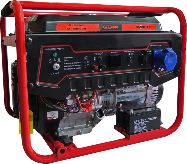 Бензиновый генератор Magnetta GFE9000 - фото