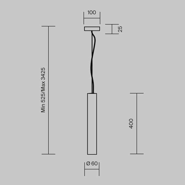 Потолочный светильник Maytoni Basic Texture MOD461PL-L5BGK
