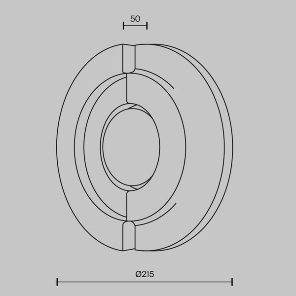 Бра Maytoni Daylight MOD462WL-L10BG3K