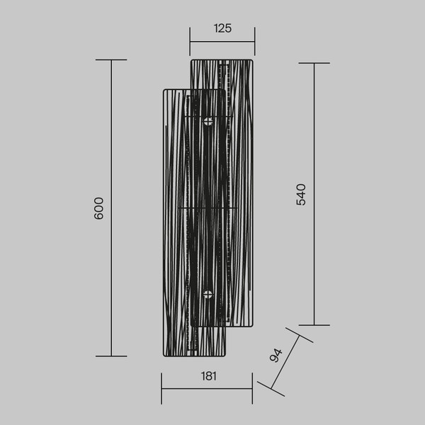 Бра Maytoni Frostum MOD439WL-L10BSK