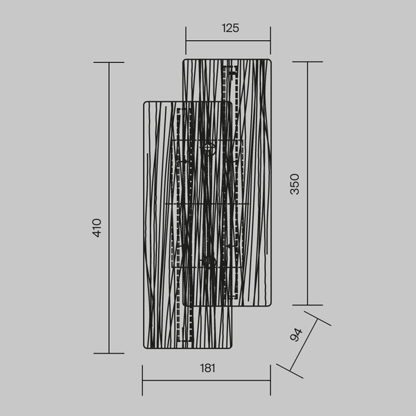 Бра Maytoni Frostum MOD439WL-L7BSK
