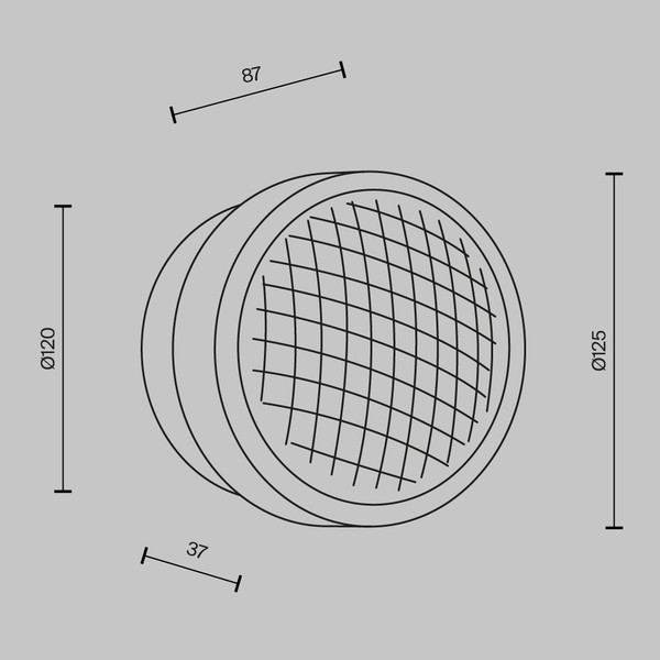 Бра Maytoni Olo MOD493WL-L6PTK