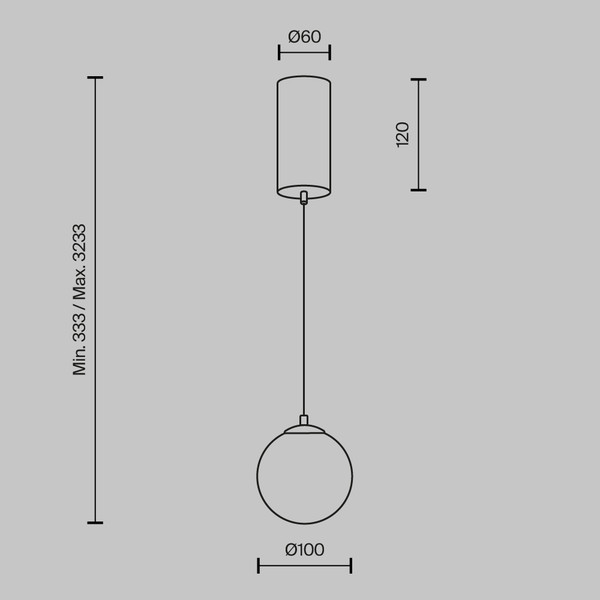 Потолочный светильник Maytoni Yora MOD464PL-L5BSK