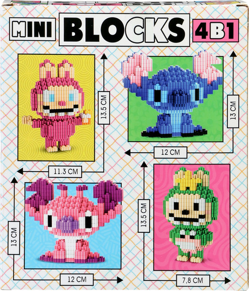 Микроконструктор Unicon Mini Blocks. Веселые друзья / 10901289