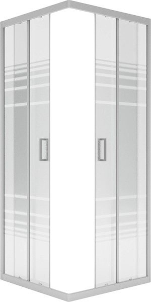 Душевой уголок МетаКам City Trend Grey 90x90 / KKS_016837 - фото