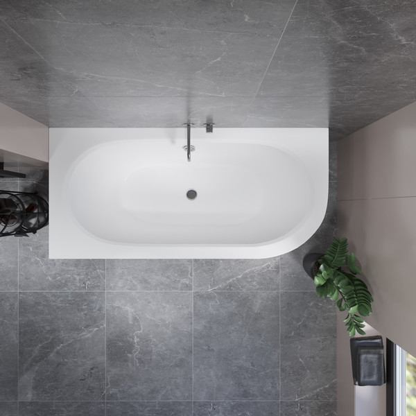 Ванна акриловая Lauter Bliss 170 L / 21201071L