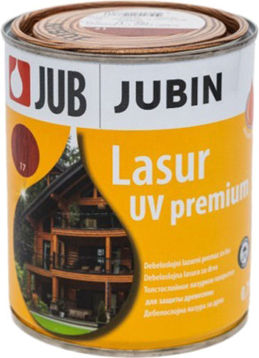 Лазурь для древесины Jub Lasur UV Premium № 21 - фото