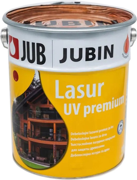 Лазурь для древесины Jub Lasur UV Premium № 21 - фото