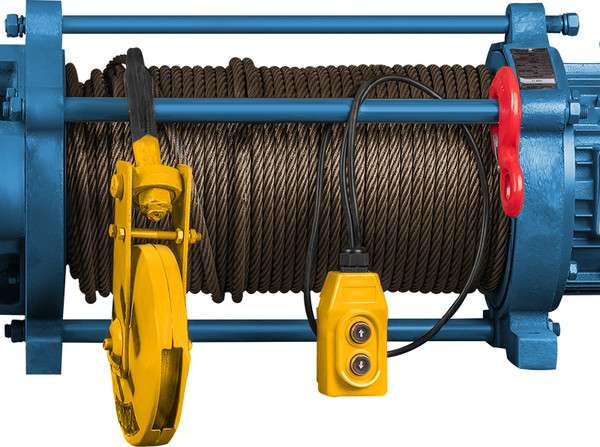 Лебедка электрическая Gearsen KCD-1500 / GKCD 1500-100-380 (1500кг, 100м) - фото