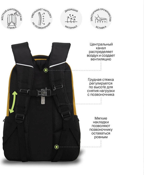 Школьный рюкзак Grizzly RU-630-2