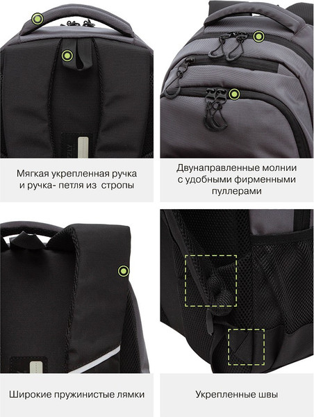 Школьный рюкзак Grizzly RU-630-2