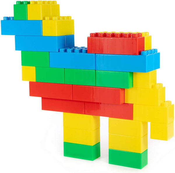 Конструктор Полесье Строитель XL / 93671