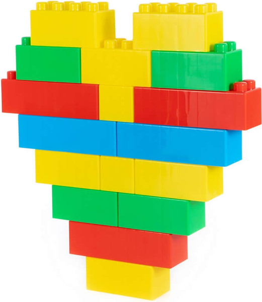 Конструктор Полесье Строитель XL / 93671