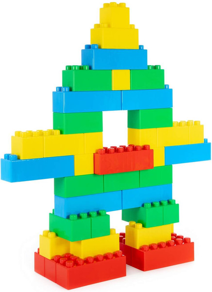 Конструктор Полесье Строитель XL / 93671