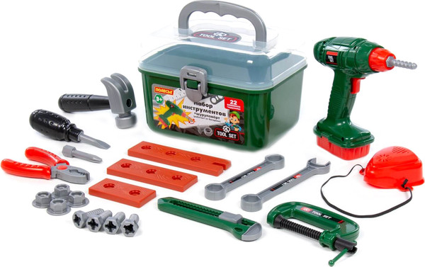 Набор инструментов игрушечный Полесье №71 / 07989 - фото