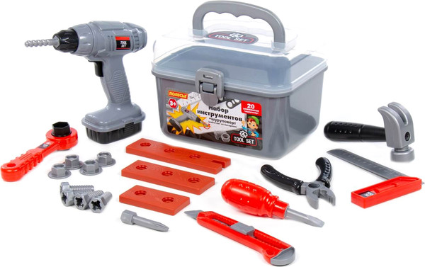 Набор инструментов игрушечный Полесье №72 / 07996 - фото