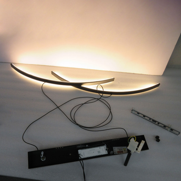 Комплект потолочных светильников AksHome Wave LED 100 см