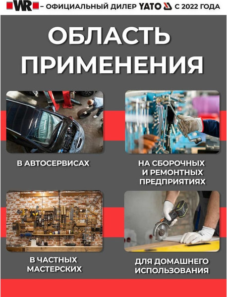 Набор сверл Yato YT-0591