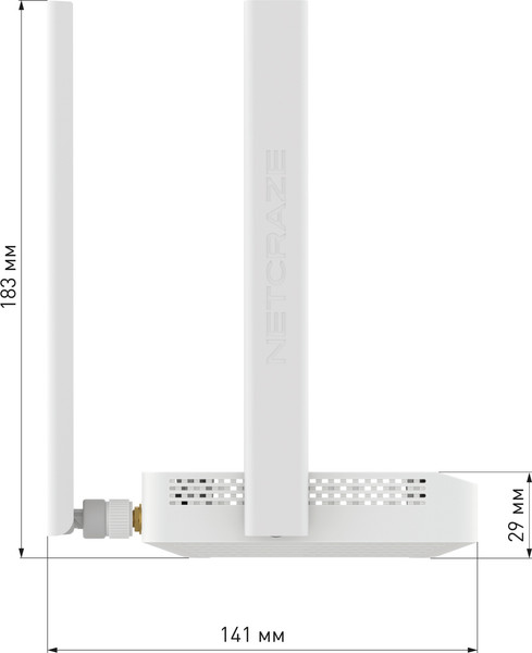 Беспроводной маршрутизатор Netcraze Runner 4G NC-2212