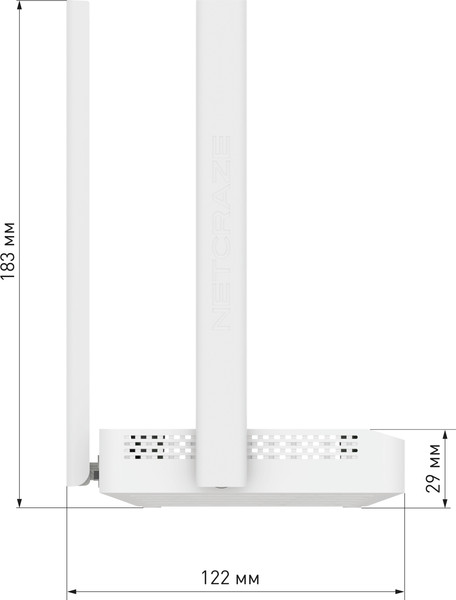 Беспроводной маршрутизатор Netcraze Speedster NC-3013