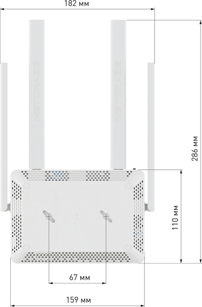 Беспроводной маршрутизатор Netcraze Speedster NC-3013