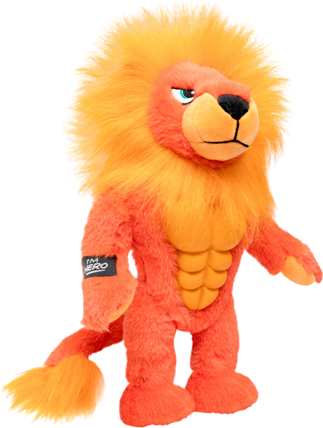 Игрушка для собак Gigwi I'm Hero Лев-атлет / 85053 - фото