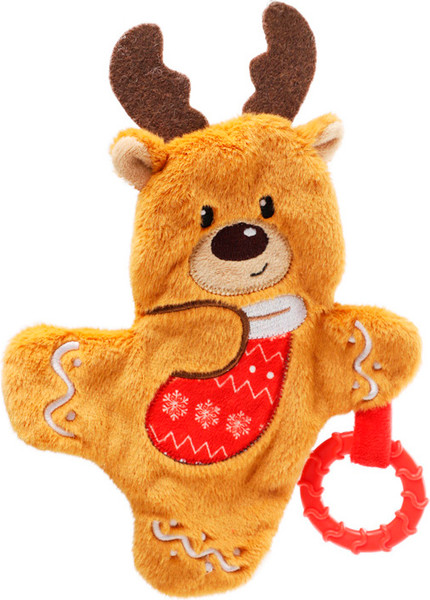 Игрушка для собак Gigwi X-mas Tales Олень шуршащий / 85102 - фото
