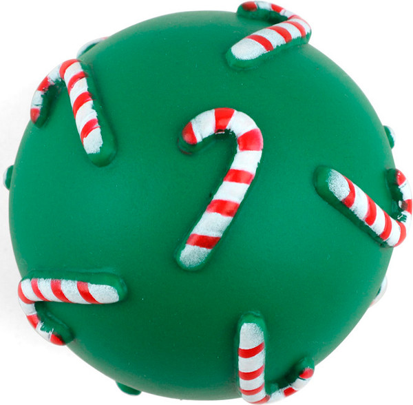 Игрушка для собак Triol New Year Мяч новогодний / 12101212 - фото