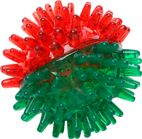 Игрушка для кошек Triol New Year Мячик светящийся / 22191001 - фото