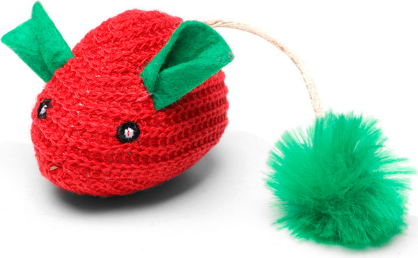 Игрушка для собак Triol New Year Мышка вязаная / 22141061