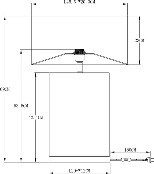 Прикроватная лампа Arte Lamp A5058LT-1PB