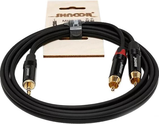 Кабель Shnoor MJ2RCA-2m