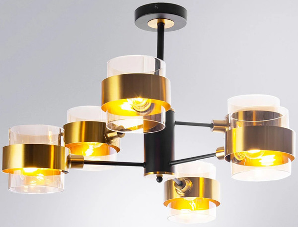 Люстра Arte Lamp A8205SP-6BK - фото