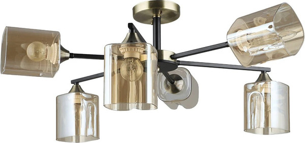 Люстра Arte Lamp A4185PL-6BK
