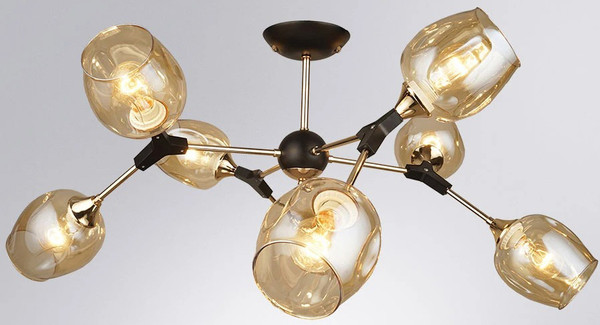 Люстра Arte Lamp A4211PL-8BK - фото