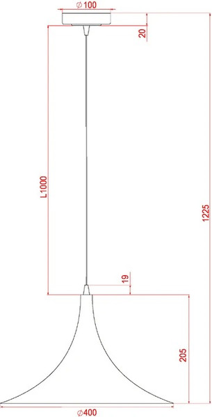 Потолочный светильник Arte Lamp A7080SP-1BK