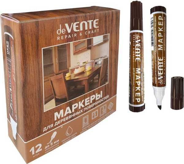 Маркер специальный deVente Repair. Для деревянных поверхностей / 5044408