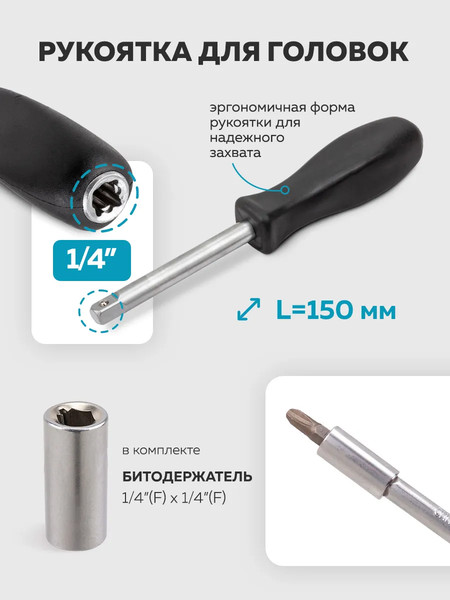 Универсальный набор инструментов KingTul KT-41151-5