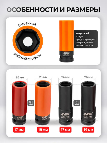 Набор головок слесарных JBC 4032TH44