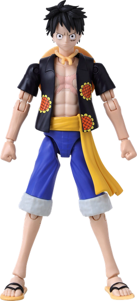 Фигурка коллекционная Bandai Ван Пис. Луффи Дресс Роза / 67776 - фото