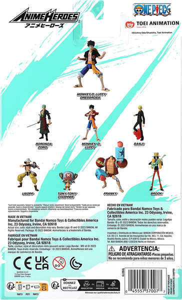 Фигурка коллекционная Bandai Ван Пис. Луффи Дресс Роза / 67776