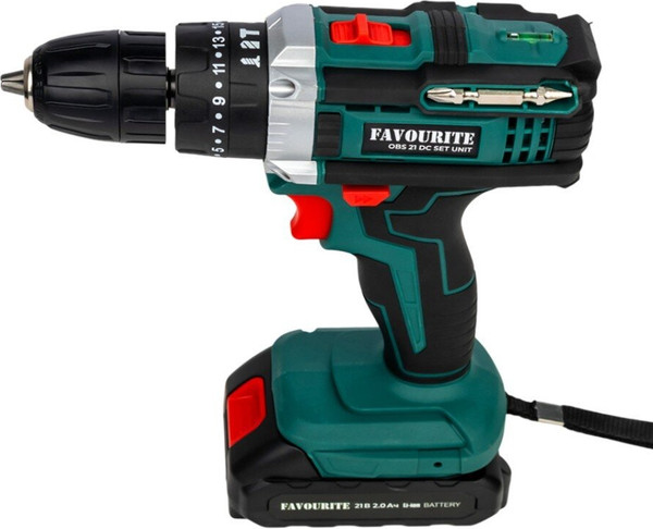 Аккумуляторная дрель-шуруповерт Favourite OBS 21 DC Set Unit